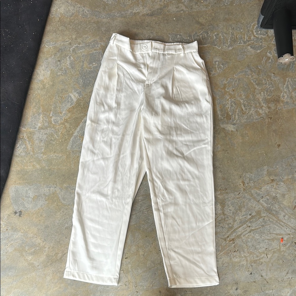 Women’s Shein Formal White Pants